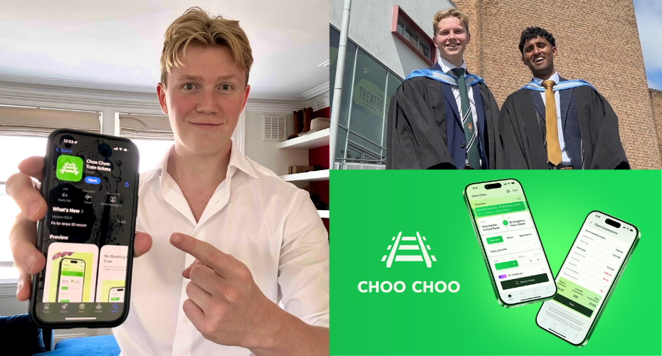 Reimagining rail: Exeter alumnus launches train travel app