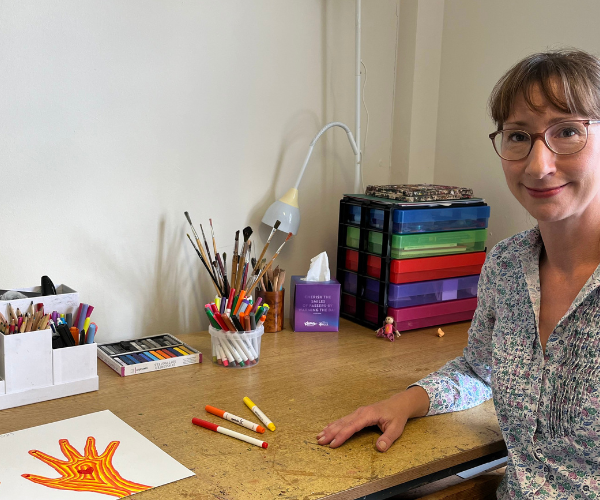 Alumna celebrates relaunch of the Youth Arts & Health Trust and new arts therapy rooms in Exeter