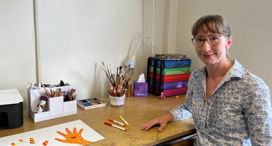 Alumna celebrates relaunch of the Youth Arts & Health Trust and new arts therapy rooms in Exeter