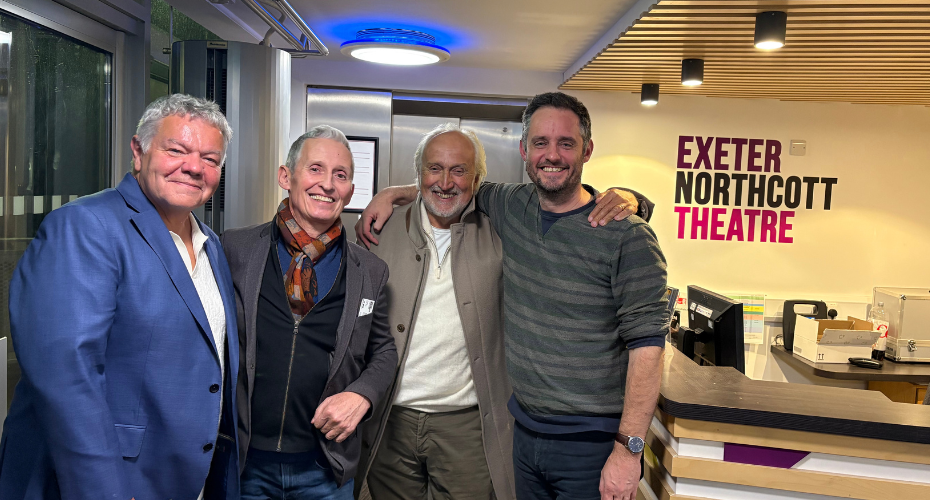 The boys are back in town: theatre legends return to Exeter to share career insights