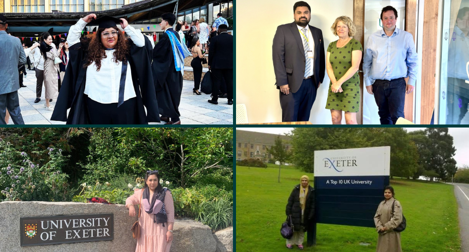 Four siblings, one university