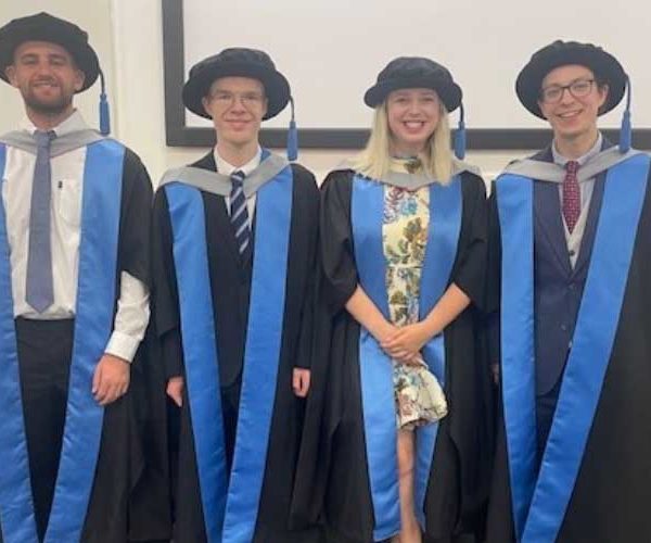 Congratulations to our graduating PhD Postgraduate Researchers