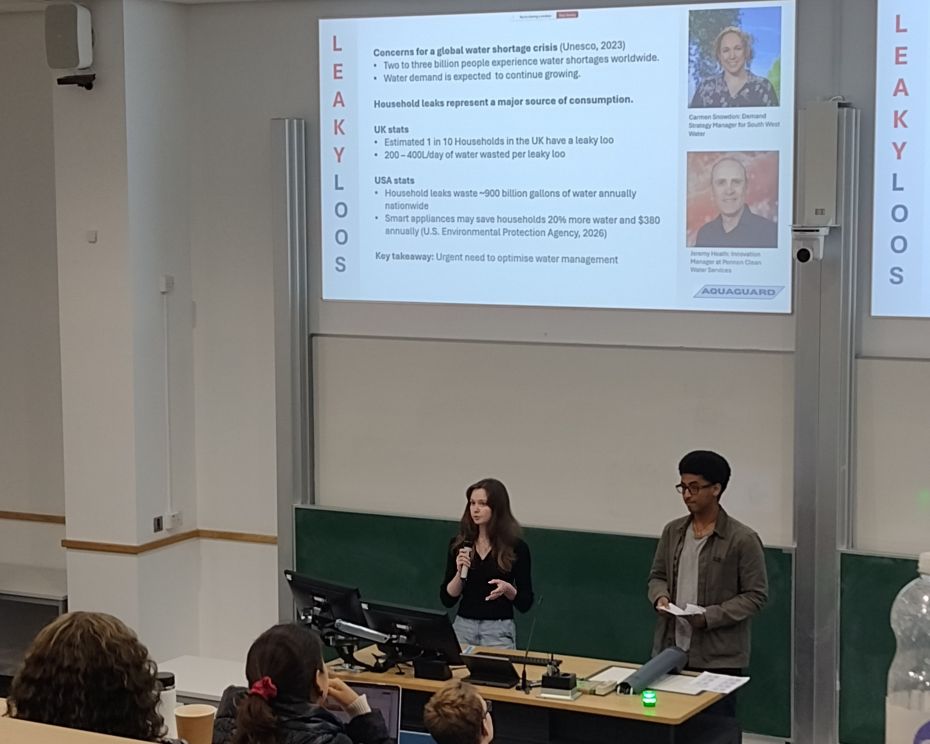 Students take on real-world water challenges at Exeter Grand Challenge