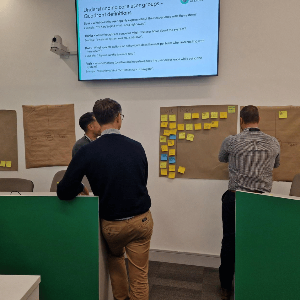 Estates user experience workshop