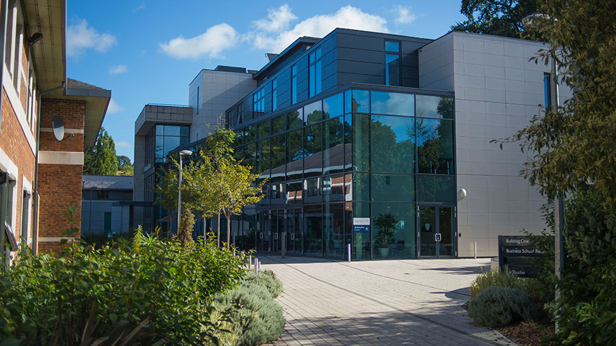 The Business School Building:One on Streatham campus 