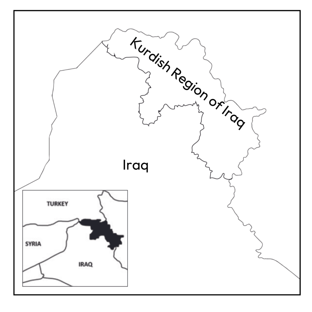 Map showing the area under discussion in this article (created by Jo Sutherst)