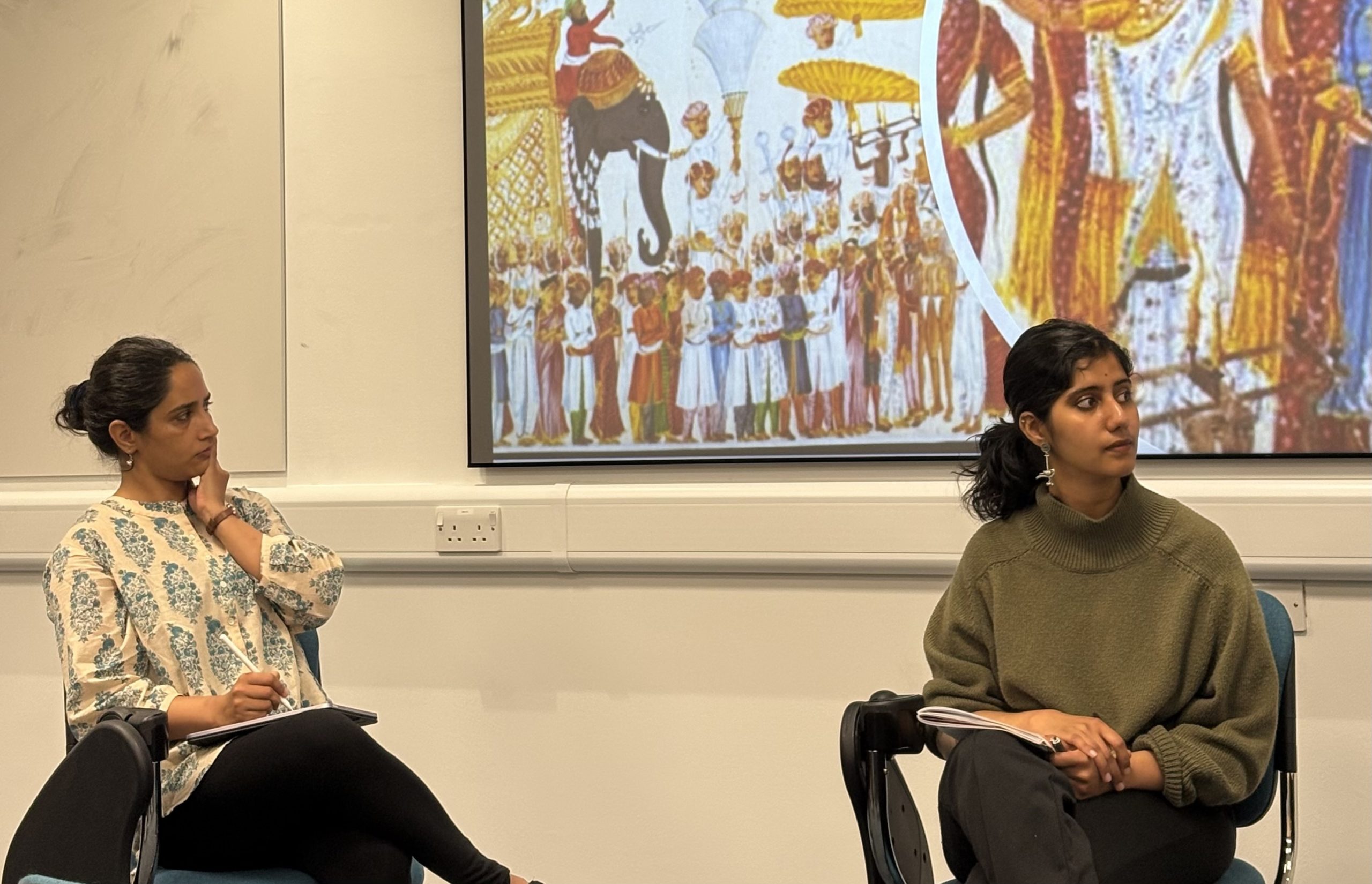 Behind the scenes at a PGR conference