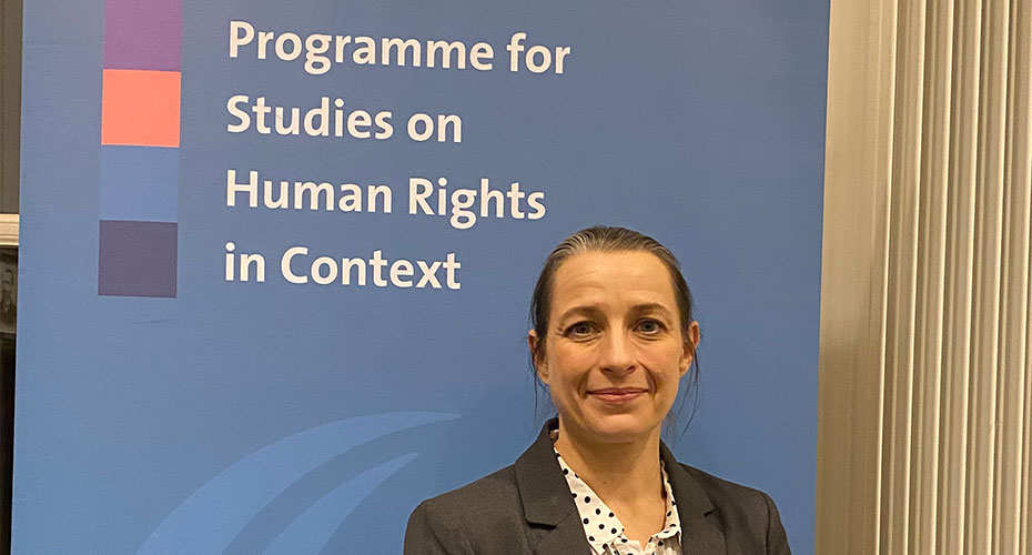 Christine Bicknell Presents at Expert Workshop on Human Rights in Context