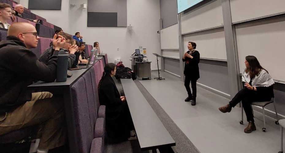 Dr. Nadia Naser-Najjab participated in a panel ‘Israel-Palestine conflict and potential pathways to peace and stability in the region’.