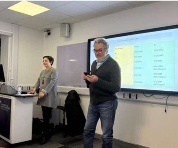 Dr. Nadia Naser-Najjab gives talk at University of Gloucestershire