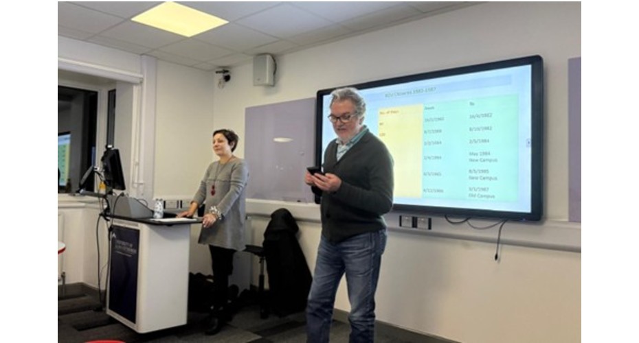 Dr. Nadia Naser-Najjab gives talk at University of Gloucestershire