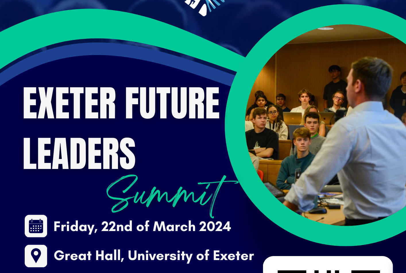 Exeter Future Leaders Summit poster