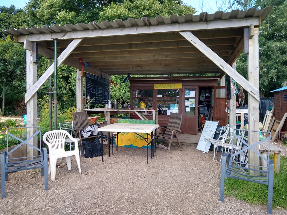 A photo of the welcome area for Loveland.