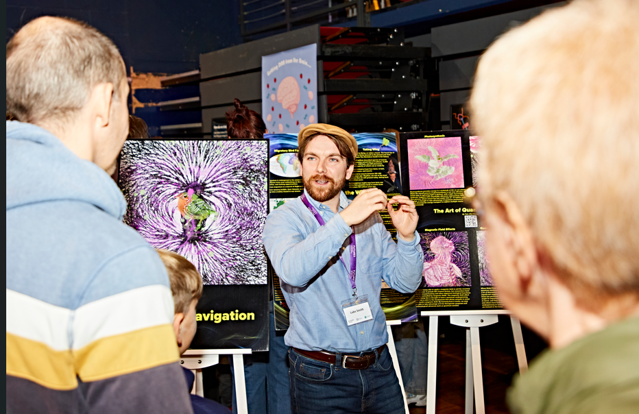 From a Quantum to a Human Scale: Bringing Physical Sciences to Communities