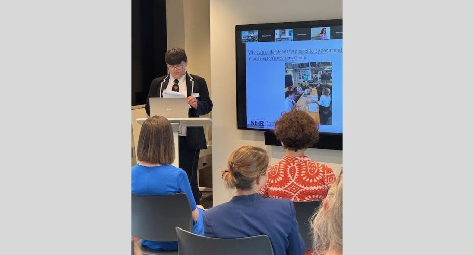 Young People’s Advisory Group steal the show!