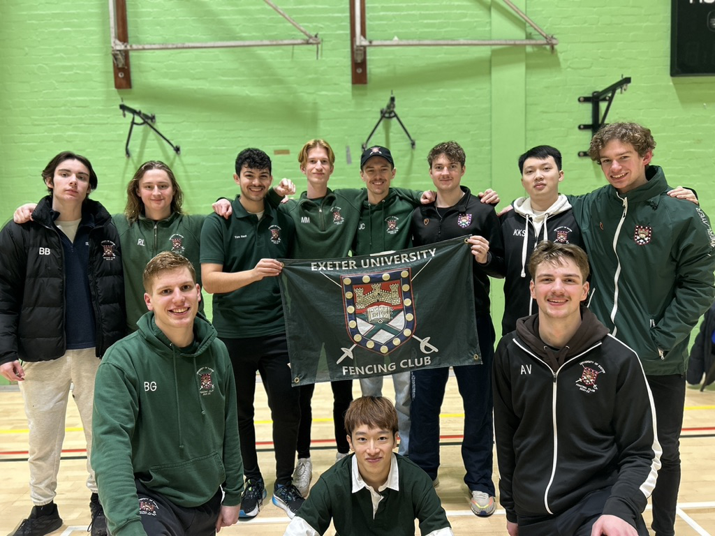 University of Exeter Fencing Club has two league wins and club-wide expansion