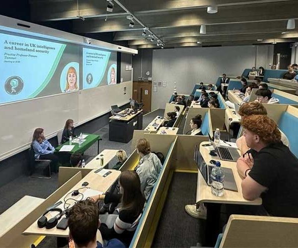 Practice Professor Frances Tammer invited to speak to the Exeter International Relations Society on 25th September 2024