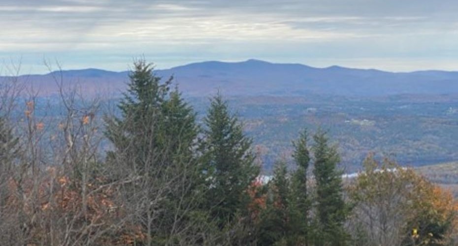 The view of Moose Mountain, New Hampshire