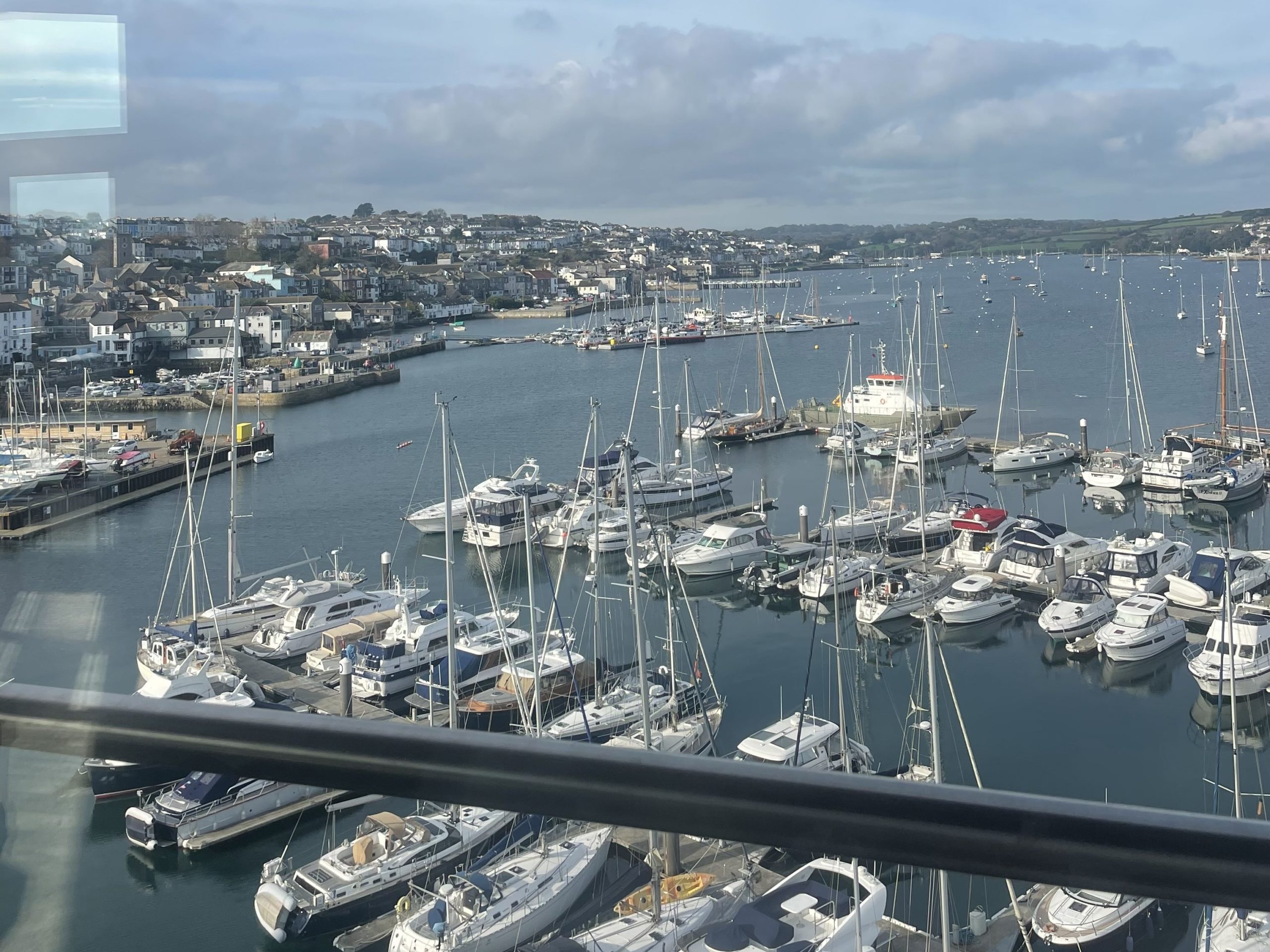 View of Falmouth from maritime Museum