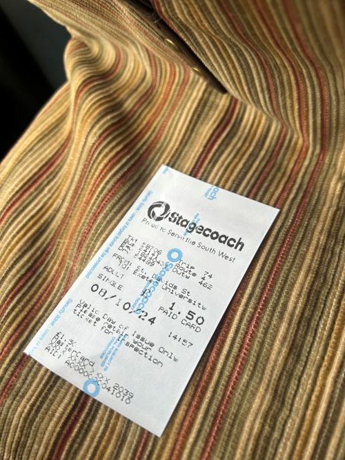 Stagecoach bus ticket