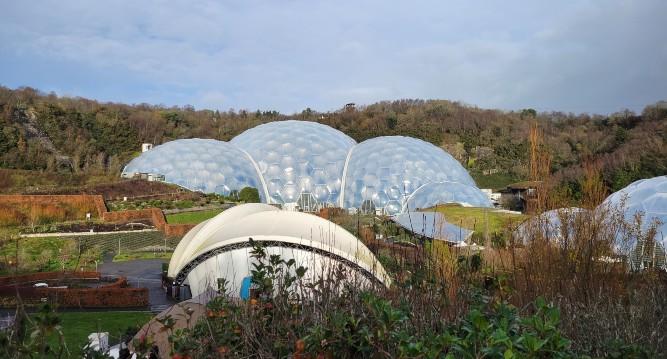 Eden Project biomes