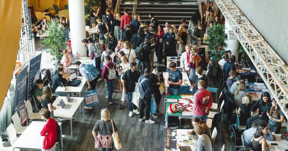 Freshers’ Week (Welcome Week) at the Penryn Campus