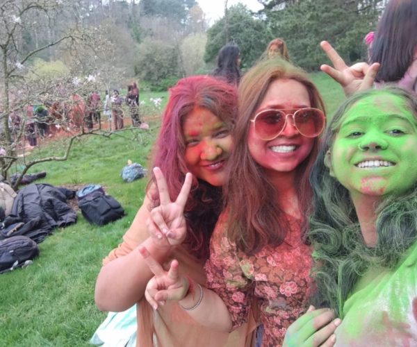 And the sky became the canvas…Celebrating Holi at the University of Exeter