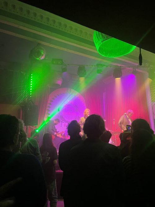 A gig at the Cornish Bank.