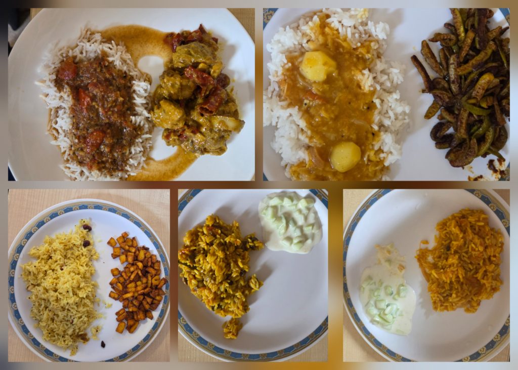 made some yummy meals 