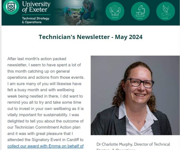 Technician’s Newsletter – May 2024