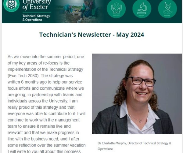 Technician’s Newsletter – Summer 2024