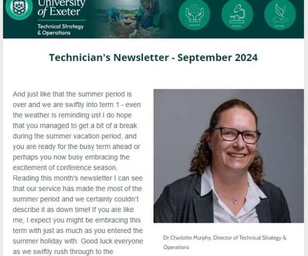 Technician Newsletter – September 2024