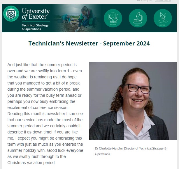 Technician Newsletter – September 2024