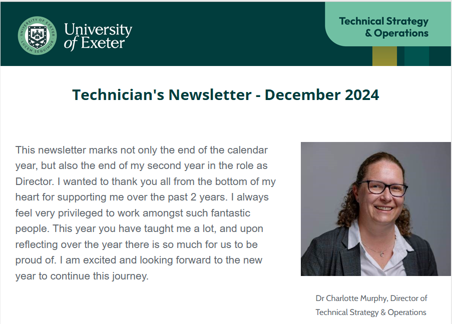 December 2024 Newsletter