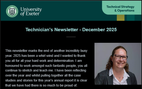 Technician’s Newsletters 2025