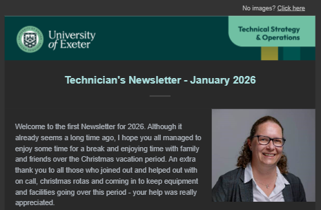 Technician’s Newsletter – January 2026