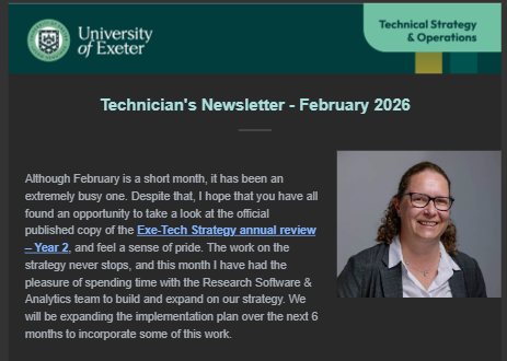 Technician’s Newsletter – February 2026