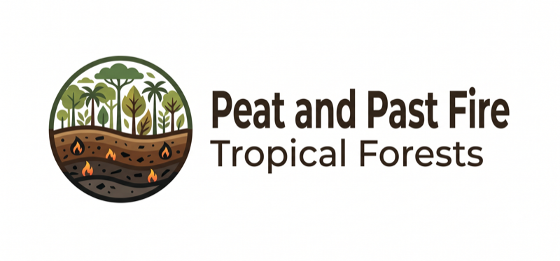 Peat and Past Fire in Tropical Forests logo